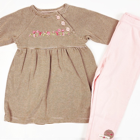 Carter's 18 M baby Girl long sleeves set - Picture 2 of 3